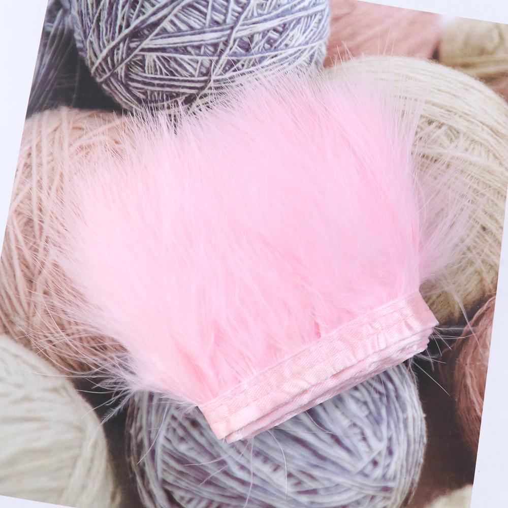 10 Meter Flauschig Weiche Truthahnfedern Besatz Fransen Gefärbtes Buntes Band Kleid Kleidung Nähzubehör Dekoration Feder Handwerk