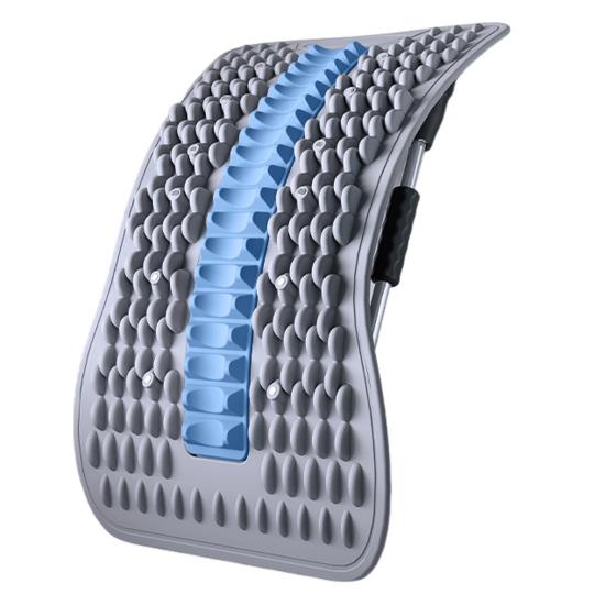 Ergonomic Back Stretcher Waist Trainer Spine Decompressor Lower Back Pain Relief Massager Lumbar Back Cracker Board Stretching Device