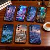 Cyberpunk Art Phone Case Black Silicone Soft For Samsung Galaxy A73,A72,A71,A70,A53,A52,A51