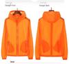 Unisex Summer Windbreaker with Custom Logo - Lightweight, Plus Size Sunscreen Jacket for Outdoor and Workwear