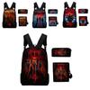 Stranger Things Waterproof Backpack Set 3pcs Crossbody Bag Pencil Bag Included