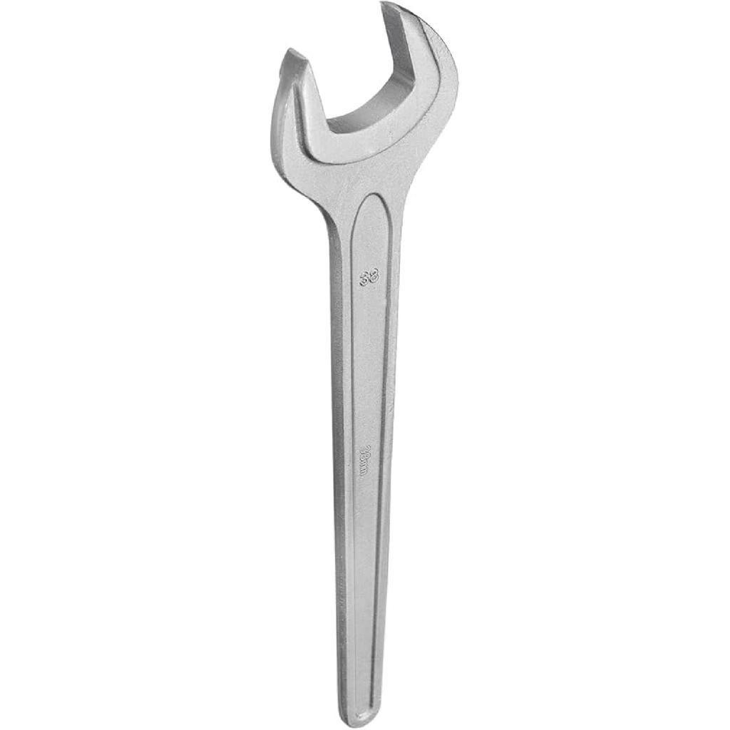 HARFINGTON Single Open Ended Spanner Wrench, 46mm, Thicken CR-V Steel Open End Wrench Tool for for Automotive Repair and Furniture Assembly, Grey