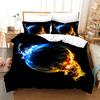 Outer Space Bedding Set  For Children Planet Duvet Cover Bed Cover Comforter Bed Quilt Cover High Quality 240*220