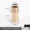 Copper Ball Valve with Double Internal Thread, 6-Point Thread Barb Quick Connect, and Long Handle Pneumatic Air Pump Valve Switch.