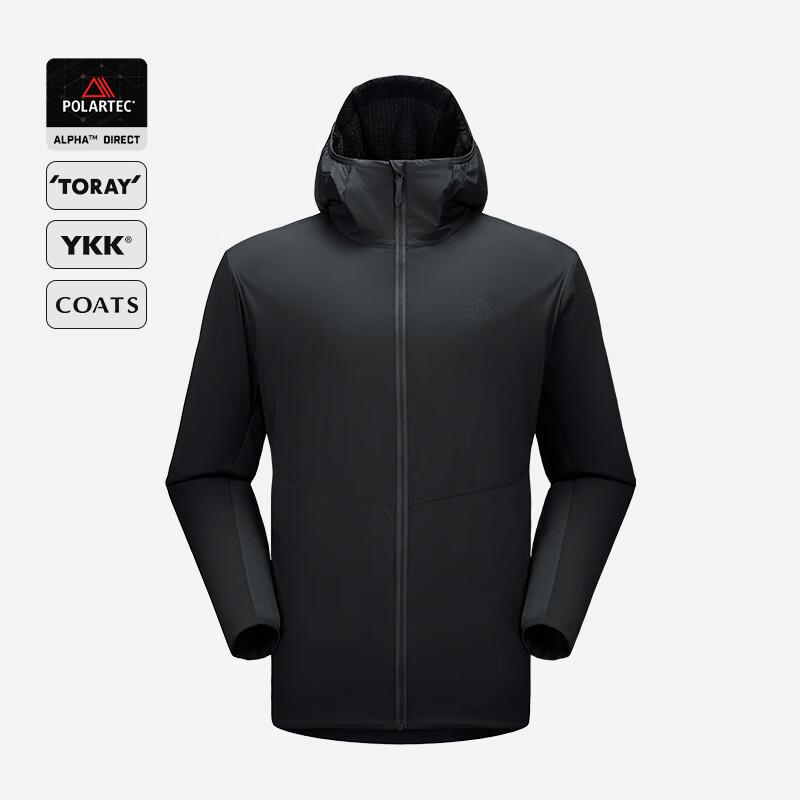 Pelliot Men s Warm Fleece Outdoor Hooded Jacket 115376004 M