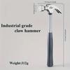Claw Hammer with Non-Slip Grip, Chrome Vanadium Steel, Ideal for DIY, Home Decor, Maintenance, and Emergency Use