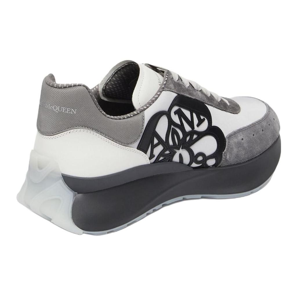 Alexander Mcqueen Sprint Runner Grey White 705071W4W118395