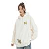 Li Ning X Icecream Collaboration Heartbreaker Series Letter Logo Casual Sports Hoodie Unisex hoodies Off-White AWDU843-1