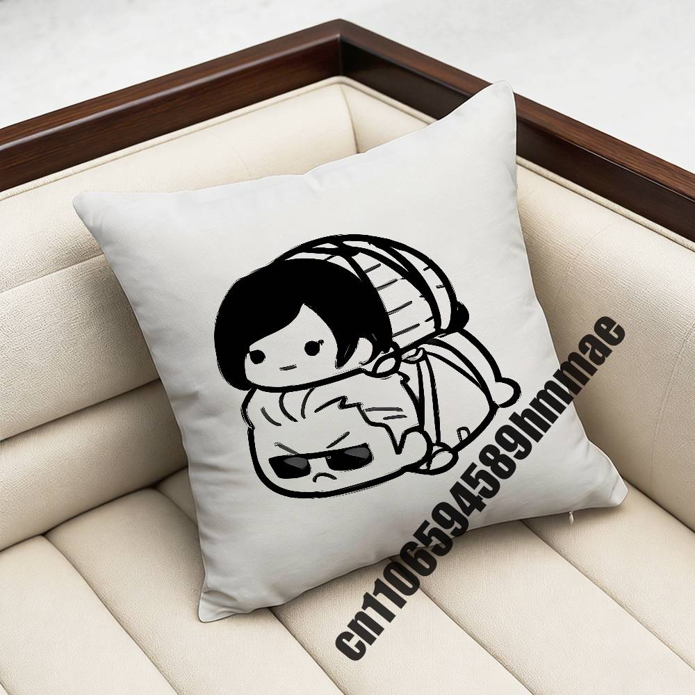 For R-Resident Evil Albert Wesker Throw Pillow Case Sham 45X45Cm Decoration Square Bed Pillowcase Pad Cover