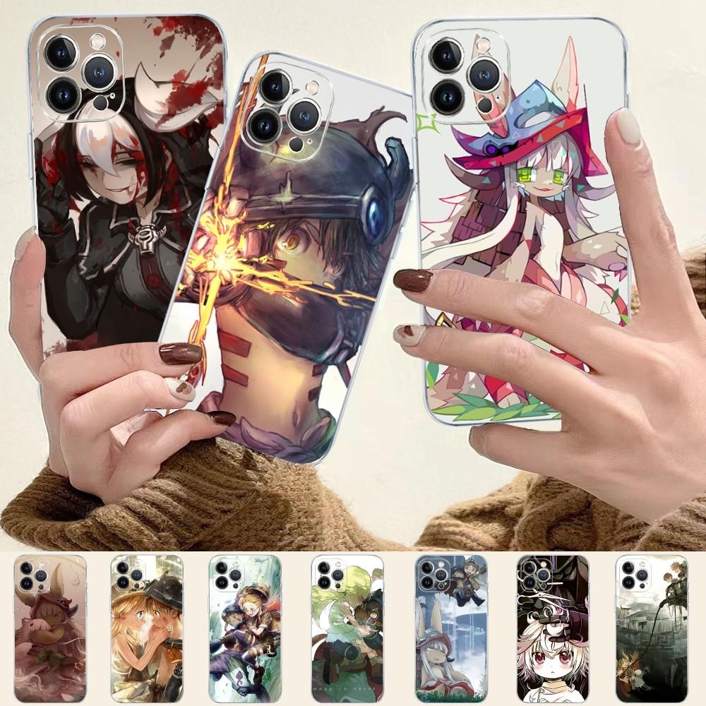 Made in Abyss Phone Case For iPhone 14 11 12 13 Mini Pro XS Max Cover 6 7 8 Plus X XR SE 2020 Funda Shell
