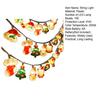 LED String Light Easy to Install Battery Powered Santa Claus Snowman String Light Christmas Fairy Lamp Party Supplies