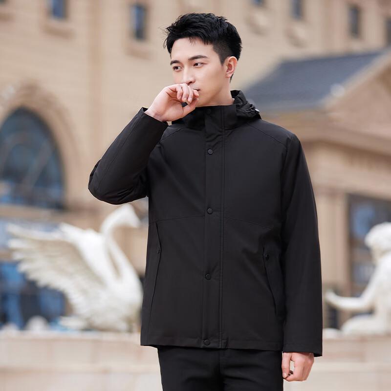 Men's Detachable Liner Work Parka