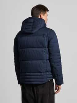 Winter Jacket Tom Tailor Puffer Winter Jacket With Detachable Hood (1044772) Sky Captain Blue
