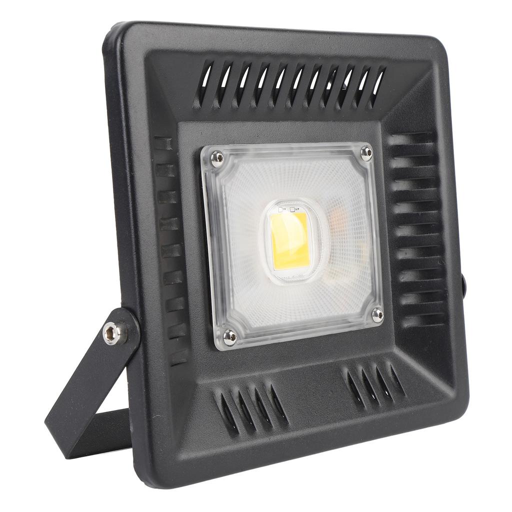 50W LED Flood Light IP65 Rain Proof Hardwired 5000LM Super Bright Floodlight with Adjustable Metal