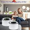 Replacement True HEPA Filters Compatible for Afloia Fillo/Halo/Allo Air Purifier 3-Stage Filtration, 2 Pack
