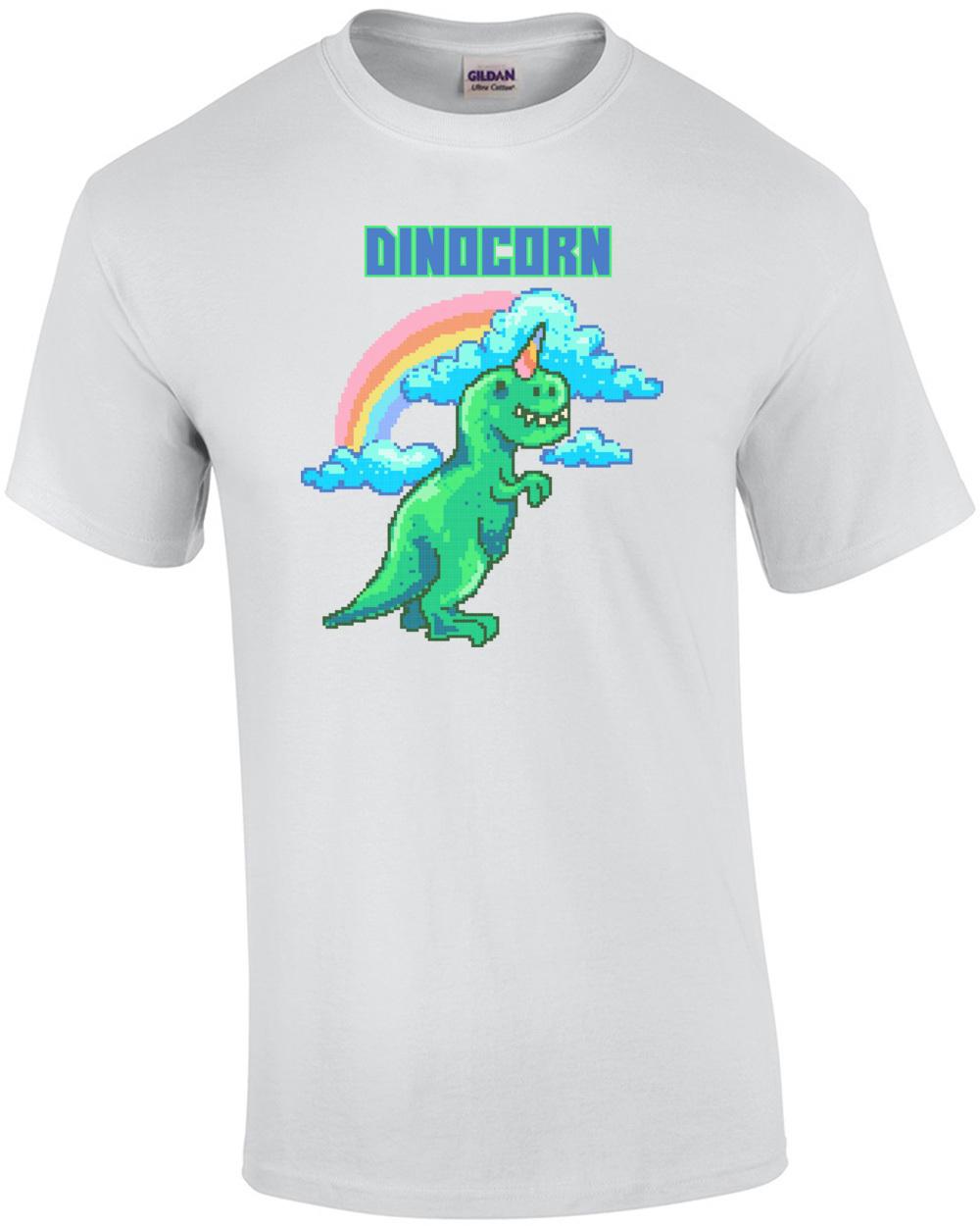 Dinocorn Retro Cute T-Shirt Unisex T-Shirt S