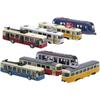 4Pcs Car Toys, Bus Train Model Toys, Car Toys, Inertia Car, Door Opening, Bus Toys, Education Toys, Desktop Decoration for Children 4-6 Years Old