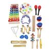 19-Piece Children's Orff Instrument Set: Early Education Percussion for Toddlers