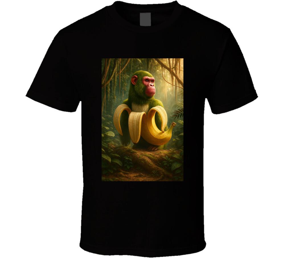 Chimpanzini Bananini Italian brainrot T Shirt L