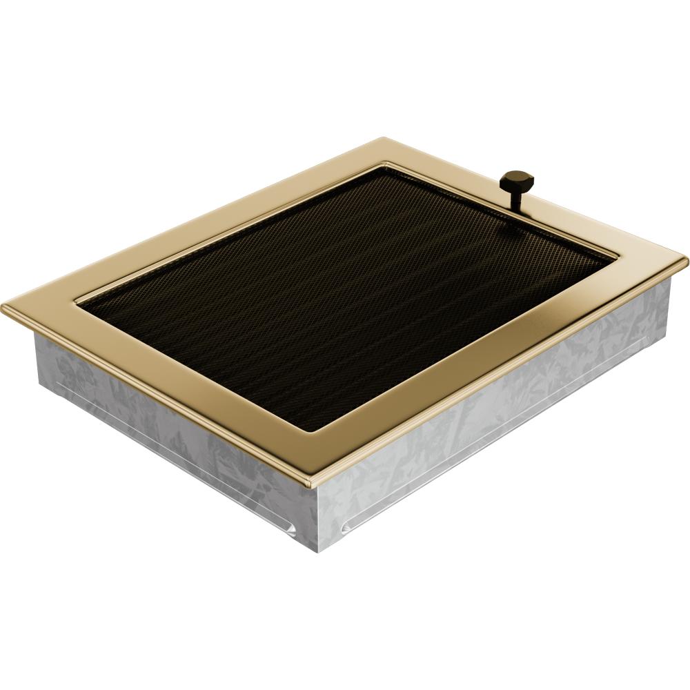 Vent Cover 22x30 gold - plated with blinds