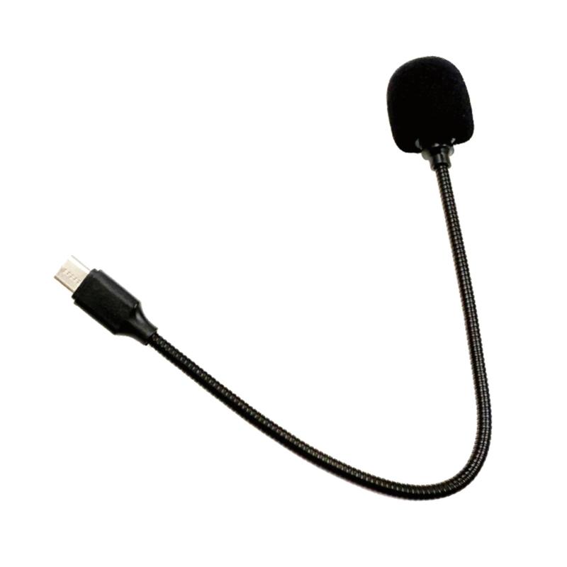 Flexible Hose Microphones With Type C Connectors For Clear Sound Recording On Smartphones And Computers