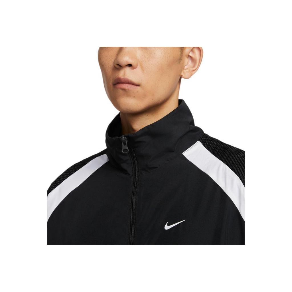 Nike Icon Logo Zip Collar Long Sleeve Basketball Jacket Men Jackets HV3364010