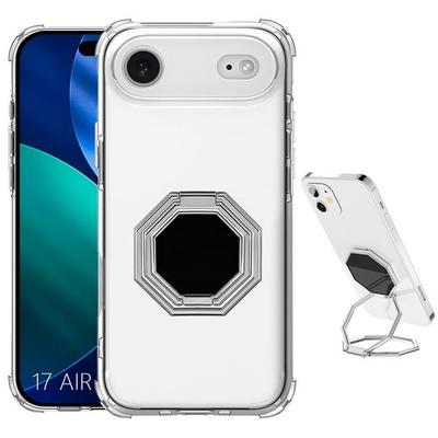 Coque De Protection - BOOLING - iPhone Air - Silicone Ultra Slim - Support Multi-Angle - Transparent