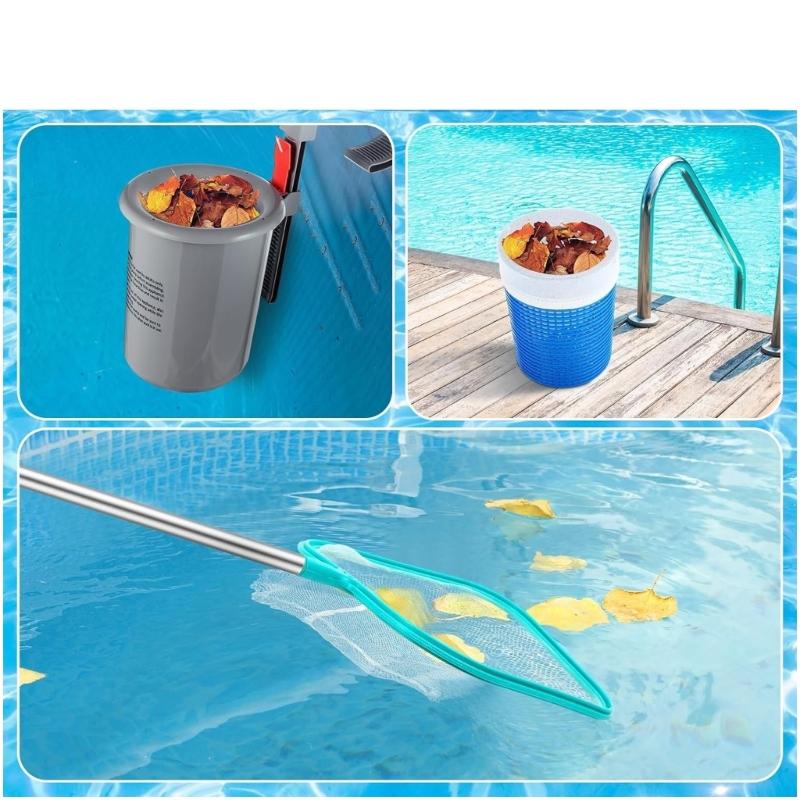 Household Pool Slag Blocker Cleaning Tool Pool Maintenance Cleaning Tool Pool Skimming Equipment Accessories