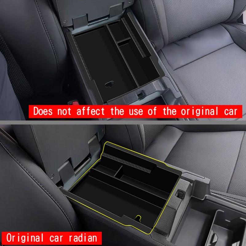 Durable-For Toyota Hilux 2026 Armrest Storage Box Organizer Box For Car Interior Accessory Parts