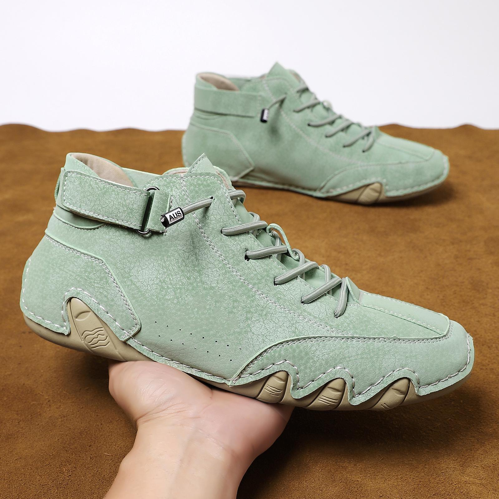 

Мужские повседневные ботинки LDECK Martin Octopus High-Top для весны и лета 42 светло-коричневого