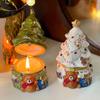 Christmas Tree Jewelry Trinket Box Fine Craftsmanship Creative Treasure Case Candy Box Suitable for Holiday Parties Desk