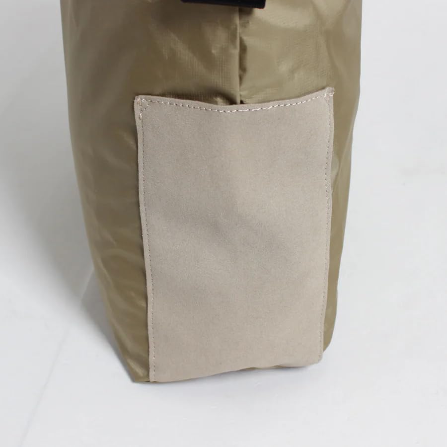 NOTIVE CARSON3 Shoulder Bag, Large Capacity, for Men and Women, Solid Color, Simple Design, NCPK-03 (ncpk-03-beige)