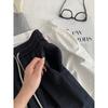 2026 Spring/Summer Vintage Washed Cotton Pants for Women, Korean Style Wide-Leg Cropped Pants