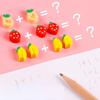 Itisyou Kneaded Mini Funny Cute Fruit Gourmet Shaped 100 Pieces Eraser, Eraser, Eraser, Eraser, Stationery, Eraser,