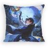 SHADOWS HOUSE Emilico Pillow Case Antidustmite Pillowcase Invisible zipper silky Sofa cushion cover for bedroom