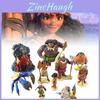 Moana Maui Princess Figurine Set Colorful Pvc Collectible Toys For Kids 10 Pieces