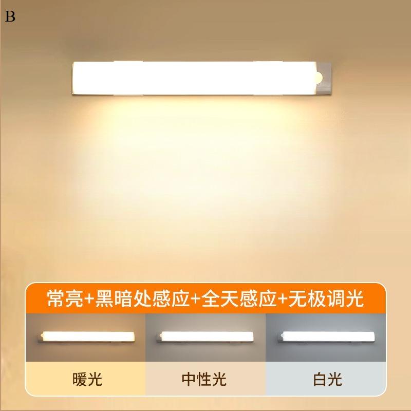 1 Stück Bewegungssensorlicht Kabellose LED-Nachtlicht USB-wiederaufladbare Nachtlampe Schrank Garderobenlicht Unterbeleuchtung für Küche LED