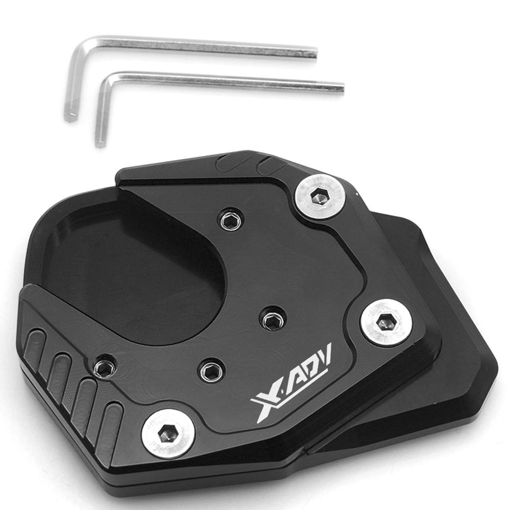 For HONDA XADV X-ADV 750 2014 2015 2016 2017 2018  Kickstand Side Stand Extension Pad Plate Cover XADV 750