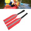 2 Stück Sicherheits-Reiseflagge für Kajak Kanu Rote Warnflagge mit Gurtband zum Schleppen von Kanus LKW Sicherheitszubehör-Set