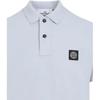 Stone Island Logo Short Sleeve Button Solid Polo Shirt Men polo shirts L1S152200008S0017-V0041