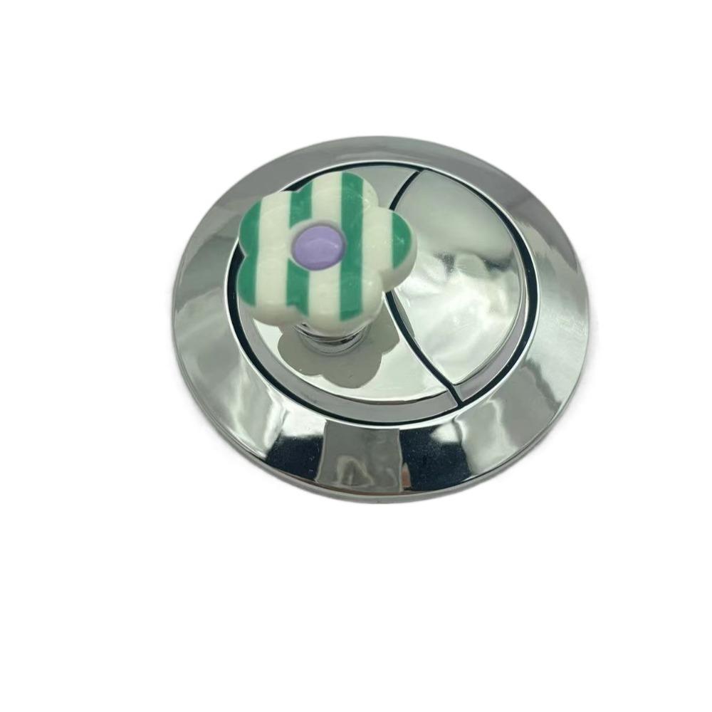 

Симпатичные цветы Сиденье для унитаза Длинный гвоздь Инструмент для унитаза Новая кнопка для унитаза 06