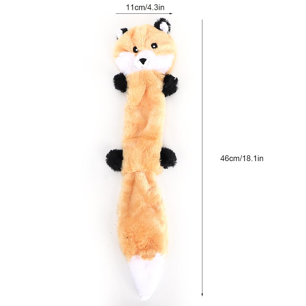 1 pcs Colorful Animal Shape Plush Dog Chew Bite Toy Pet Dogs Puppy Interactive Training Toys