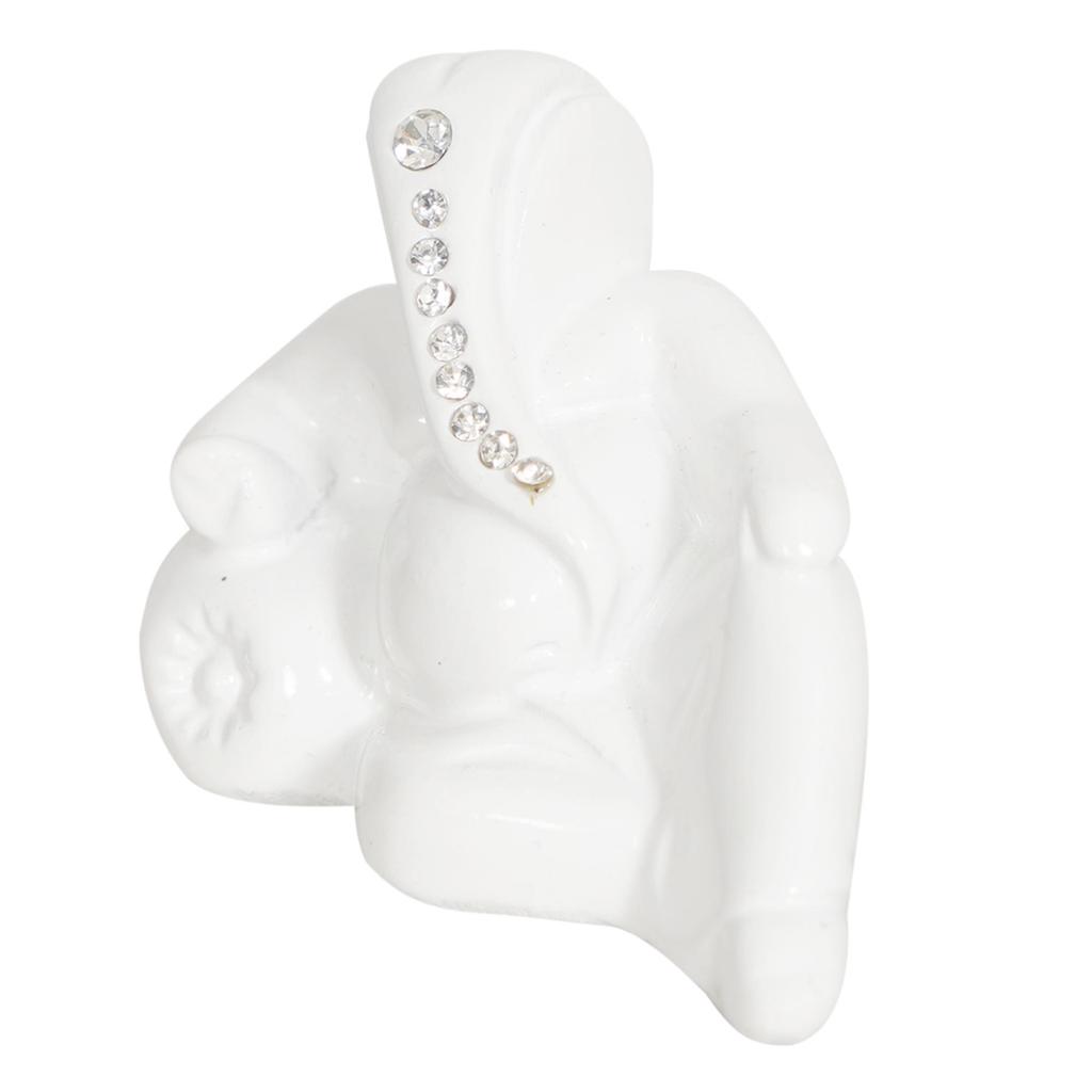 Ganesha  Ganpati Idol for Car Dashboard , Lord Ganesha Statues  Beautiful Car Dashboard Idol Figurine Showpiece