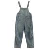 Women's Summer Literary Retro Large Size Loose Casual Denim Overalls Women