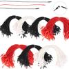 Pack of 100 Clothing Label String Hanging Textile Accessory Hanging Cords Soft Hanging Ropes for Garments