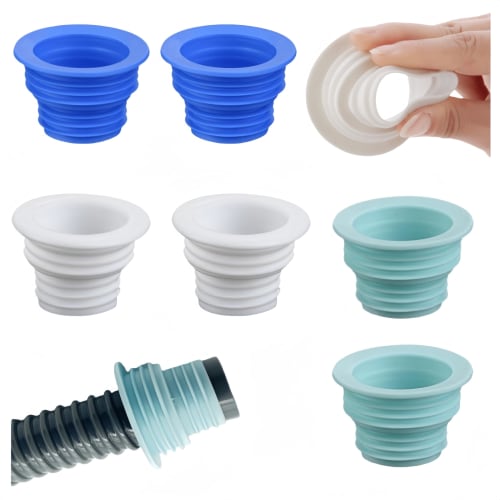 GYWHOOFT Sewer Odor Control Caps, Washing Machine Drain Covers, Drain Caps for Drain Hoses, Prevents Odors, Repels Insects, and Deodorizes Kitchen, To