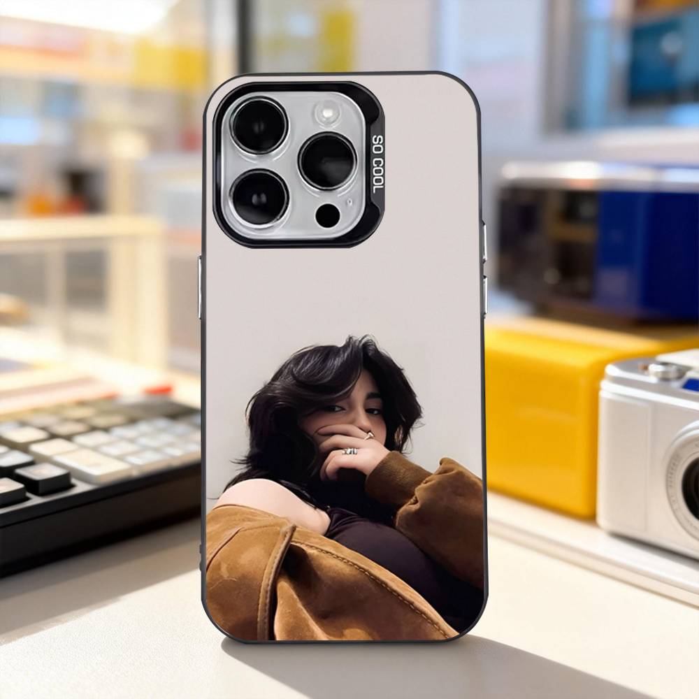 

C-Clairo Charm Singer Cute For iPhone 17,16,15,14,13,12,11,Pro,Max,Plus,E,Air,Mini Anti Fall Black Matte Hard Bumper Phone Case iPhone17promax