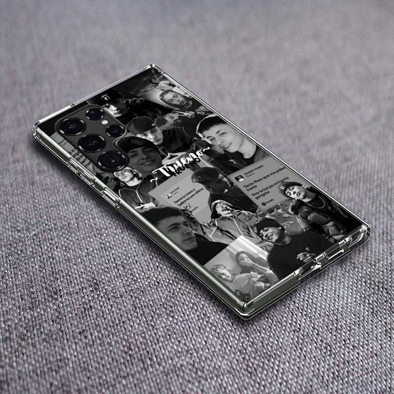 

Trueno Rapper Phone Case For Samsung Galaxy S24 S23 S21 S20 FE S22 S26 Ultra S25 Edge S10 Plus Cover Clear TPU Capa Shell Coque Samsung S21