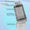 8ML Hair Oil Applicator with Precise Scale Scalp Massage Applicator Comb Clear Portable Hair Serum Oiling Dispenser Brush Hair Root Application Comb