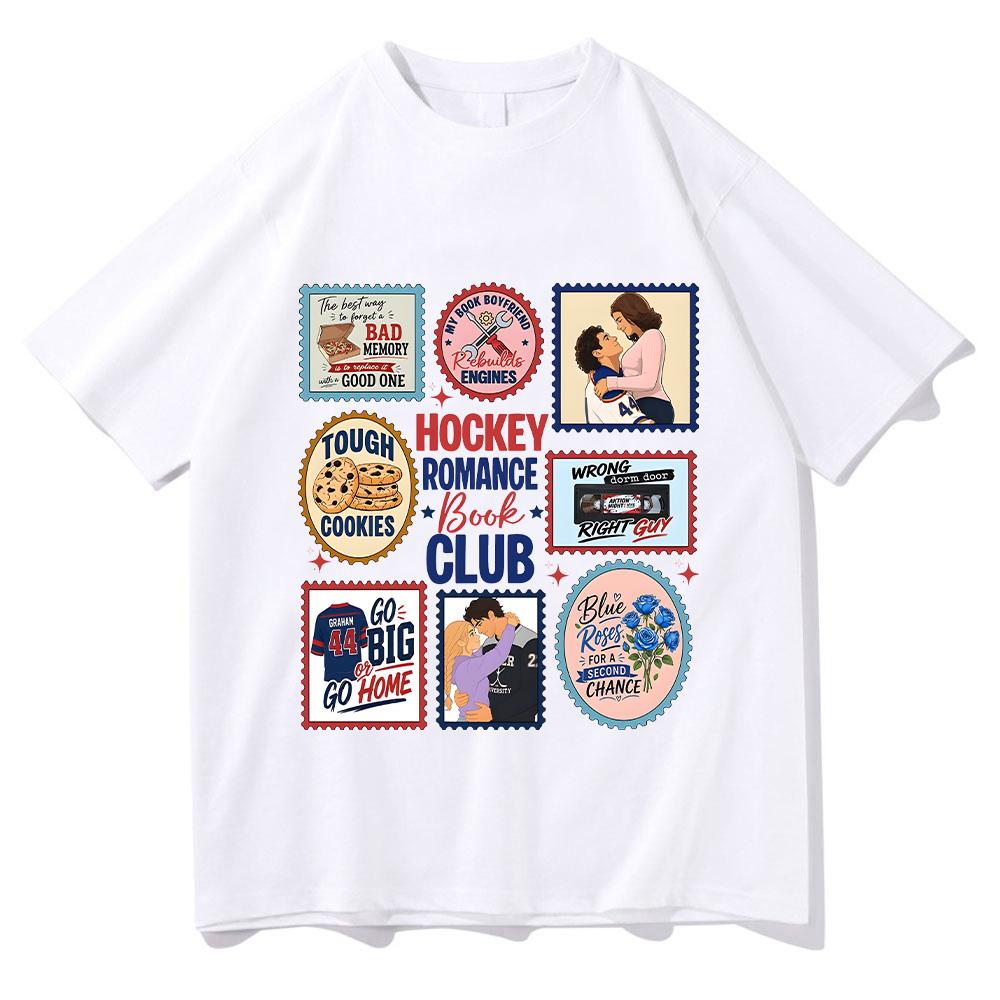 Off Campus Series Briar University Hockey T-shirts Cute Hockey Fan Gift Cotton Tee Summer Unisex Comfort T Shirts